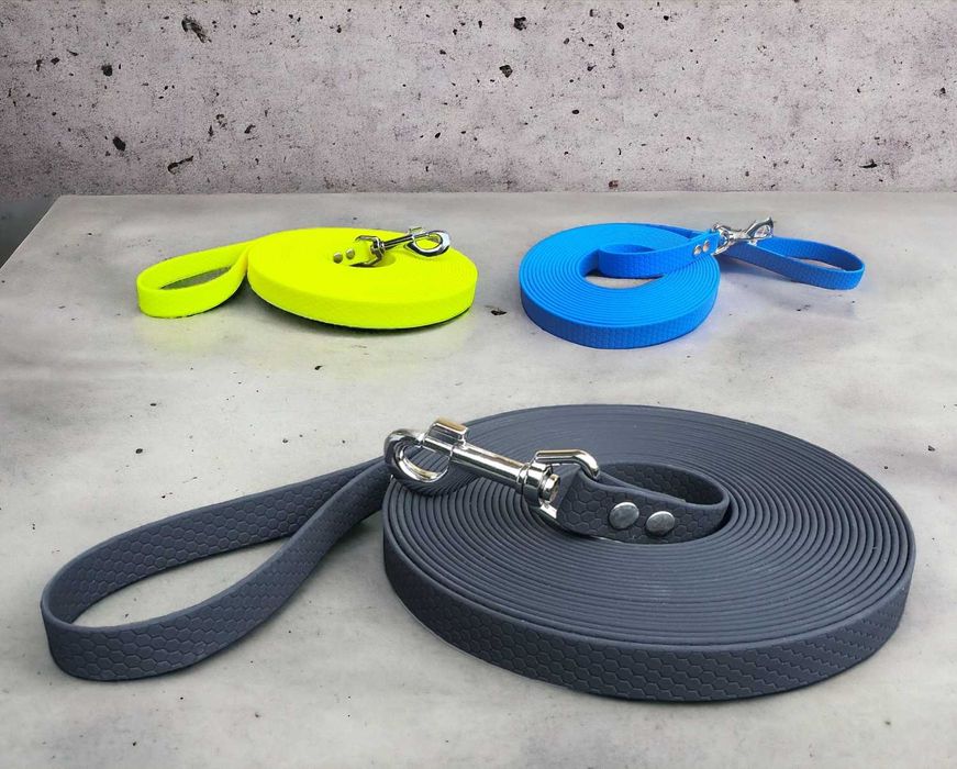 Linka smycz wodoodporna HEXA - plaster miodu szer. 16mm dł 5,5m