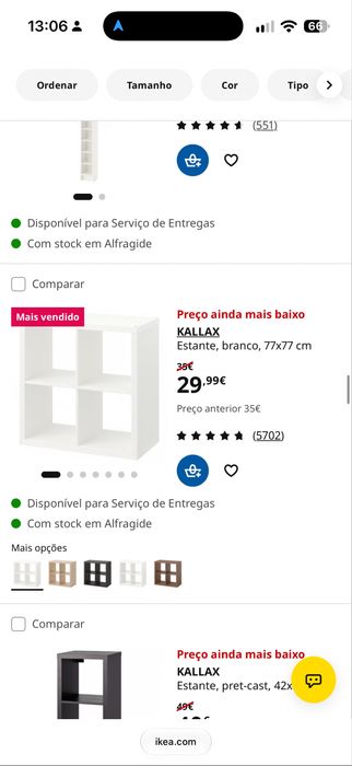 Moveis ikea conjuto