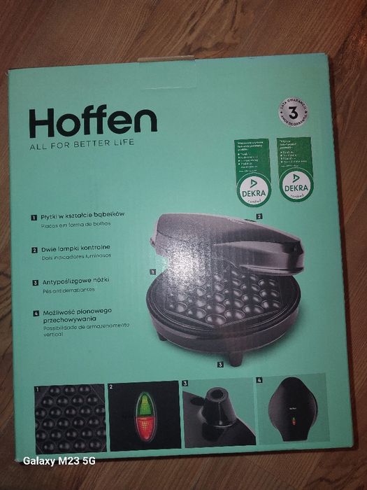 Gofrownica bąbelkowa 1200 W