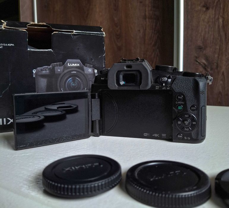 Panasonic Lumix G80 + 12–60mm + akcesoria
