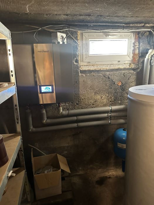 Montaż pomp ciepła, kotły na pellet