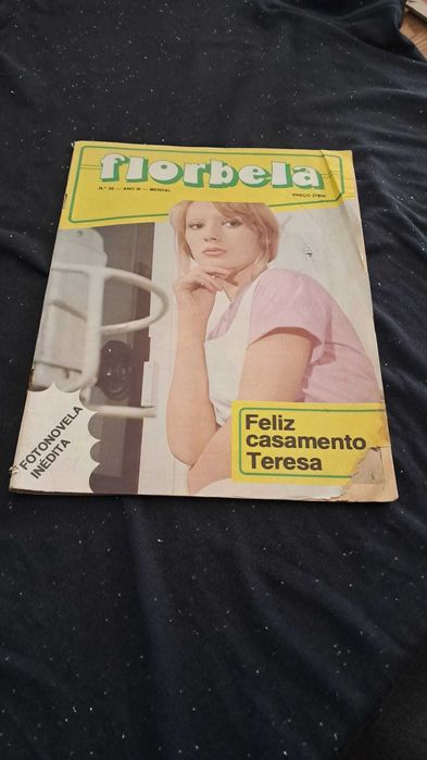 Revista Vintage "Florbel" Nº 39 Fotonovela "Feliz Casamento Teresa"