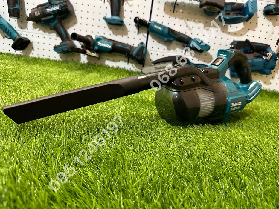 Аккумуляторный пылесос Makita PHM201BL безщеточный каркас бак 600 мл