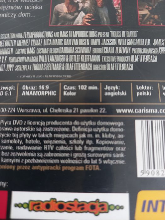 Dom Strachu DVD polski lektor