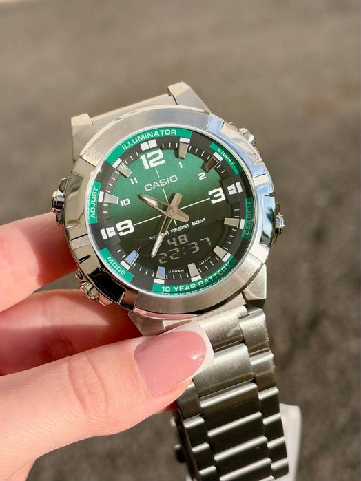 Чоловічий годинник CASIO AMW-870DA-3А.