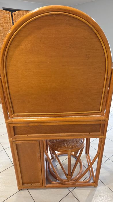 Toaletka boho, wiklinowa