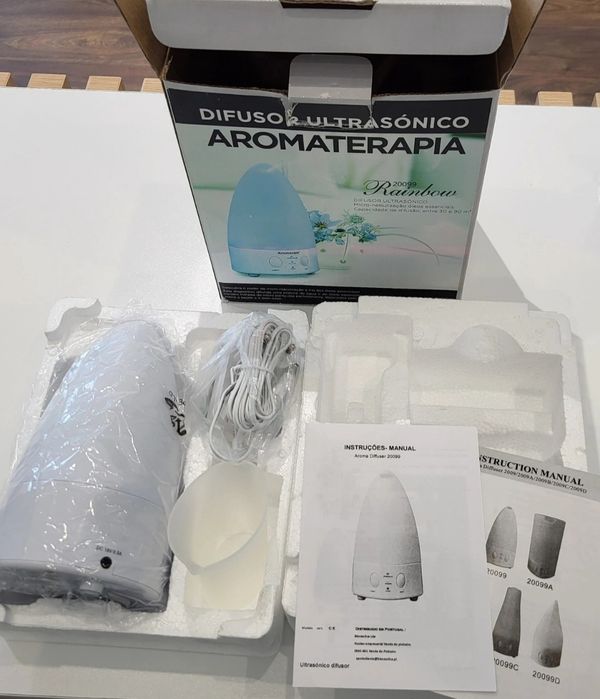 Difusor aromaterapia ultrassónico