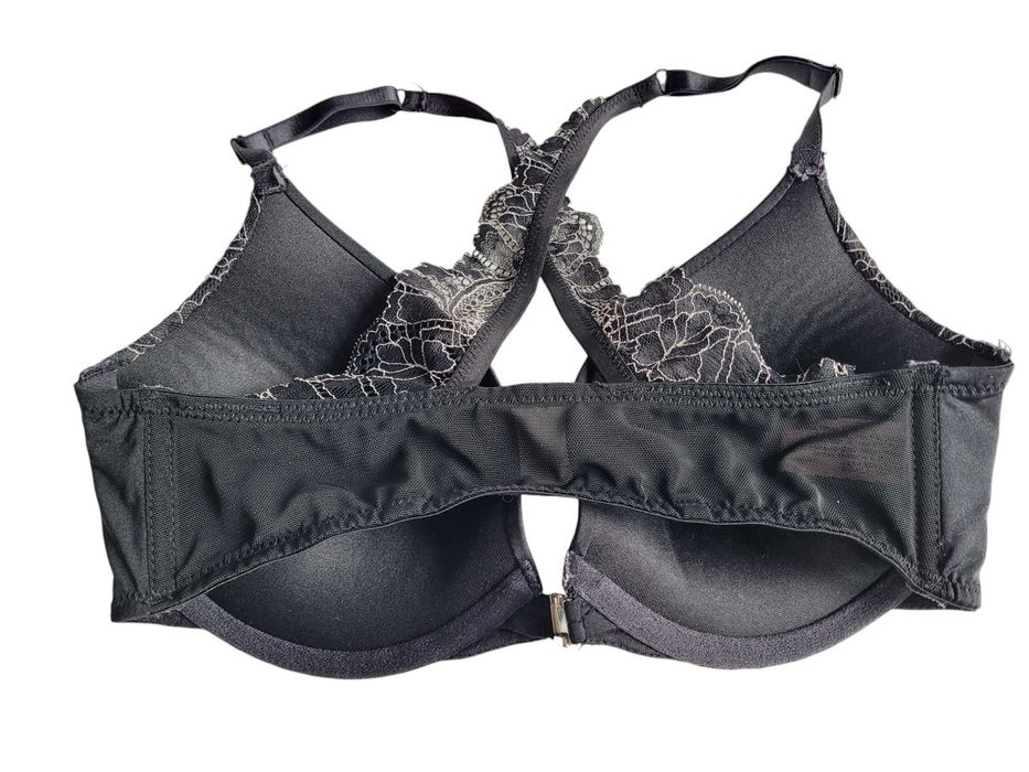 Czarny stanik biustonosz 70D Hunkemöller bielizna damska
