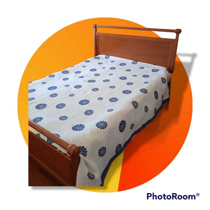 Cama casal Madeira + estrado!