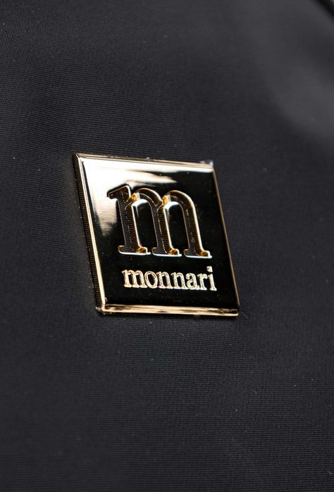 Plecak Damski MONNARI BAG1350 Czarny Elegancki Miejski Plecaczek