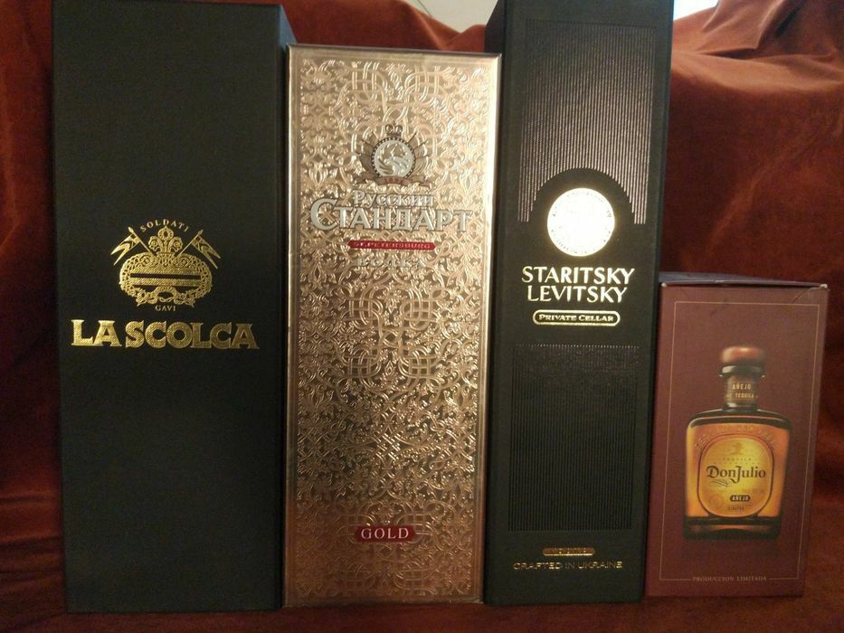 Тубусы, коробочки для виски,шампанского,текила,коньяк.