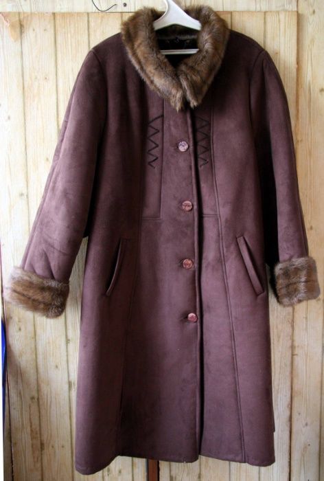 Дублёнка женская большой размер