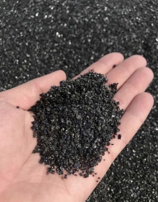 CZARNY ŻWIREK DO AKWARIUM Kamień Naturalny Grysik Grys Żwir Bazaltowy