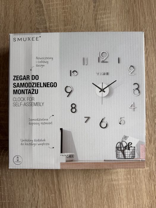Zegar scienny Smukee – nowy