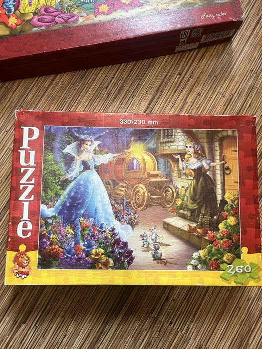 Пазли пазл дитячмй русалочка попелюшка