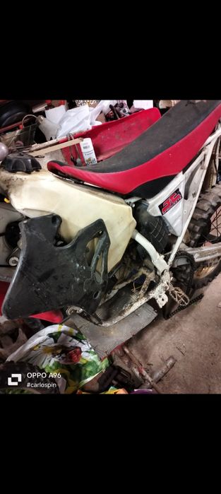 Honda cr 250 sem motor