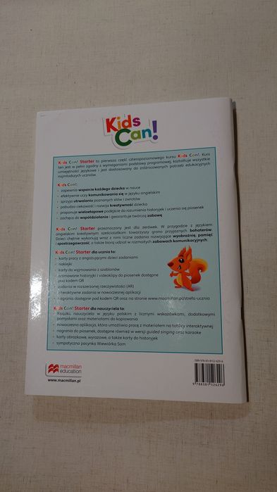 Kids Can Starter karty pracy, naklejki, aplikacja + gratis plakat A1