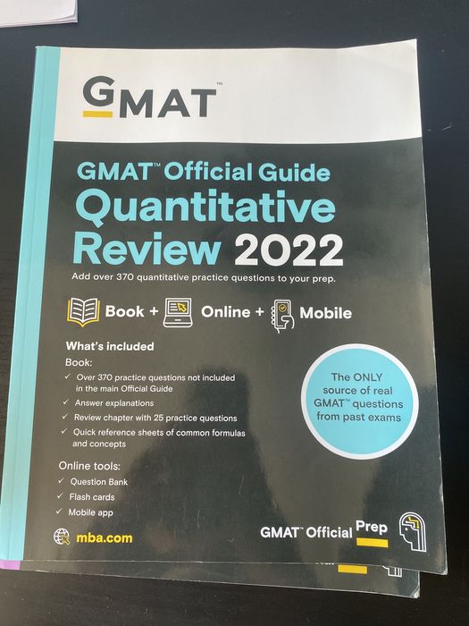 Livros de estudo  Exame GMAT
