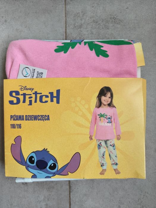 Piżama dziewczęca stitch 110/116