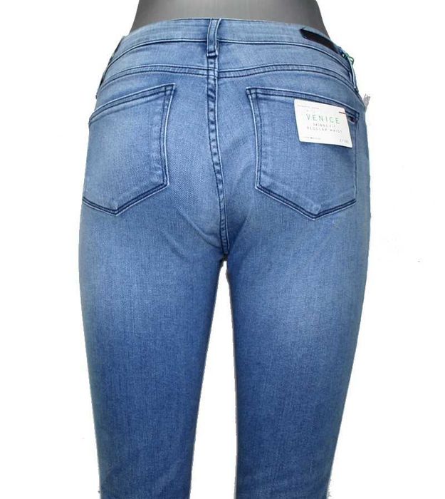 Jeansy Tommy Hilfiger Venice rurki damskie nowe oryginalne - W27/L32