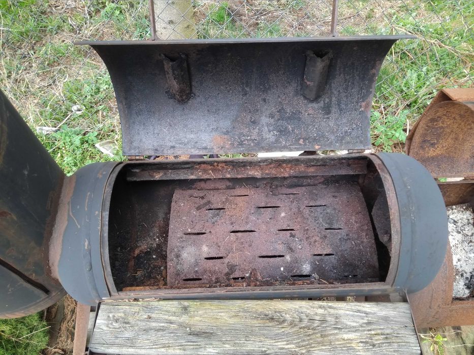 Grill i wędzarnia własnej roboty