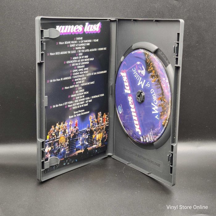 DVD Musical - James Last - A World Of Music - Ref. MCLE