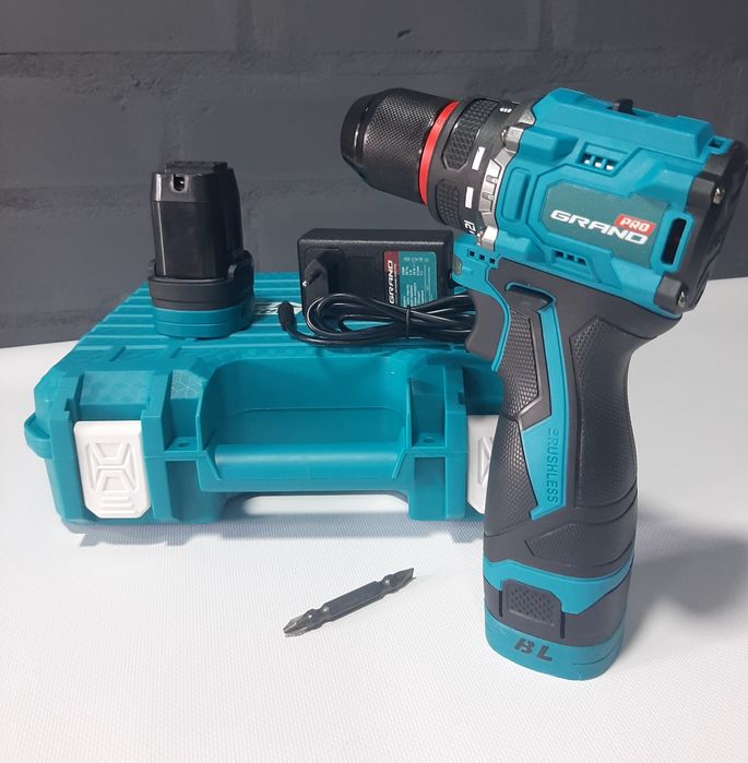 Дриль, міні-шуруповерт акумуляторний Grand ДА-16Li BL безщітковий