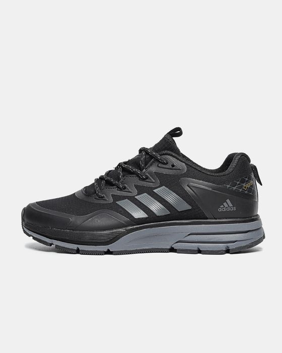 Кросівки осінні Adidas Gore-Tex Black/Grey premium | Кроссовки Адидас чоловічі