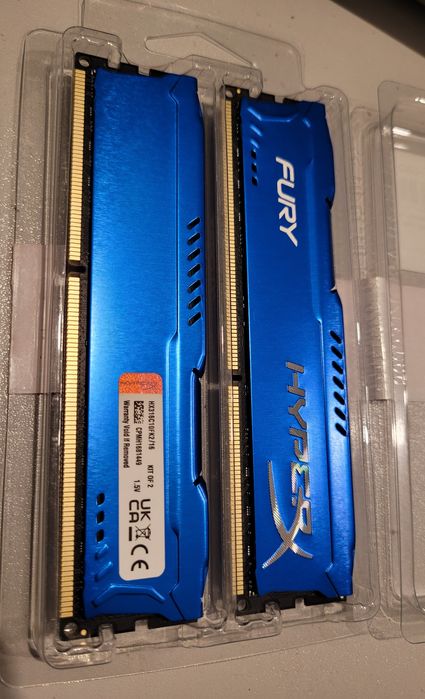 HyperX 16 GB (2x8GB) DDR3 1600 MHz FURY (HX316C10FK2/16)
