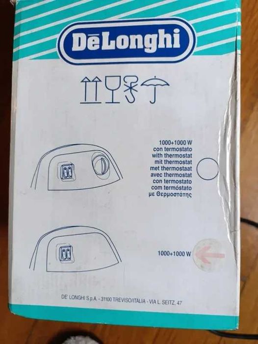 Termoventilador DeLonghi Branco