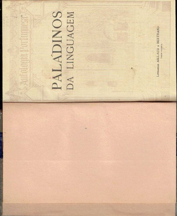 7352
	
Paladinos da linguagem  
org. Agostinho de Campos.