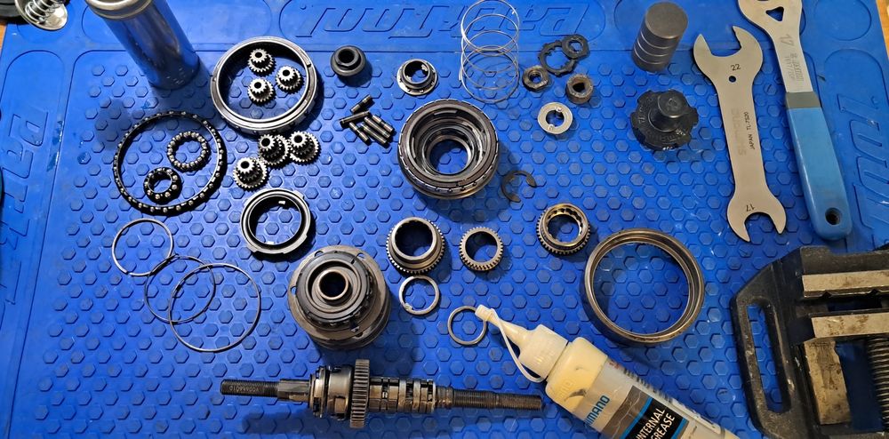 Ремонт планетарних втулок Shimano Nexus