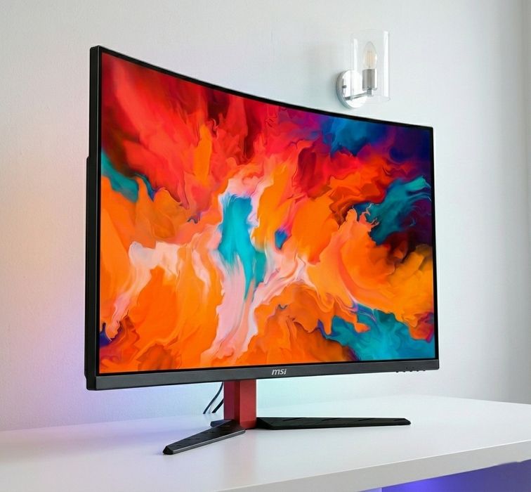 Монитор 165Гц 32" | Игровой моник MSI Optix AG32C, монiтор для пк | Iгровий монiк FULLHD 1080p