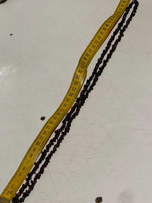 Серьги, бусы Гранаты