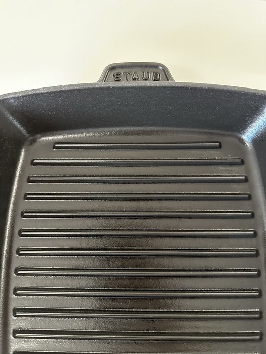 Grill Pans Grelha Americano 26 Cm Ferro Fundido Cinza Grafite STAUB