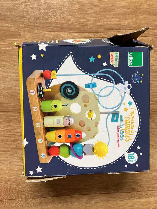 Układanka drewniana- kosmos