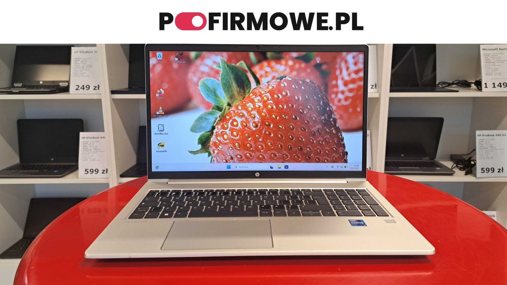 Laptop HP ProBook 450 G8 15" i7-11GEN 16GB/512SSD W11 FullHD DV23