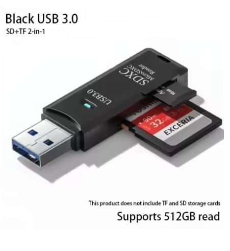 Перехідник для SD adapter та micro SD. USB 3.0