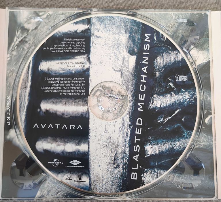 2 cd's de Blasted Mechanisn