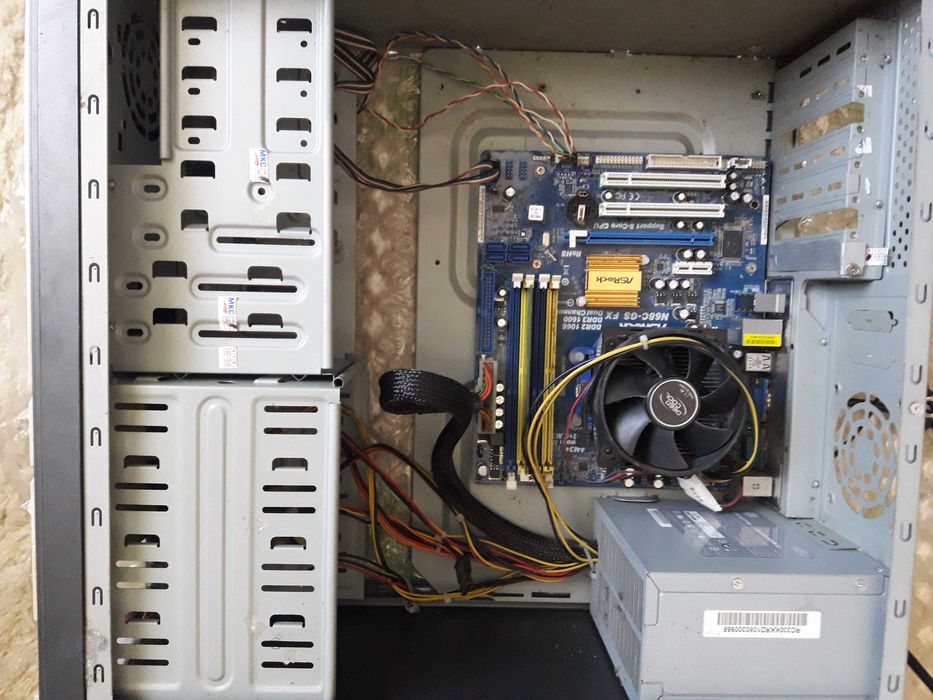 Комплект: плата ASRock N68C-GS FX/AMD Athlon 64 X2/512Mb DDR2