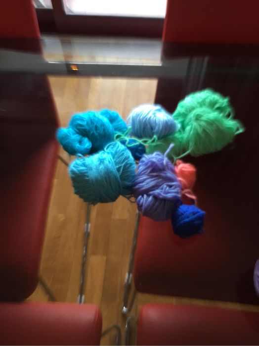 Novelos de lã de poliester,novelos algodao mercerizado,trapilho…