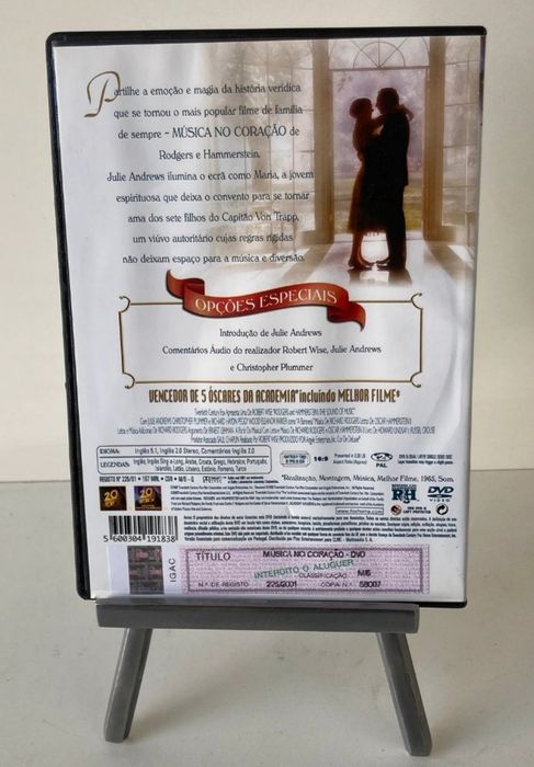 DVD música no coração