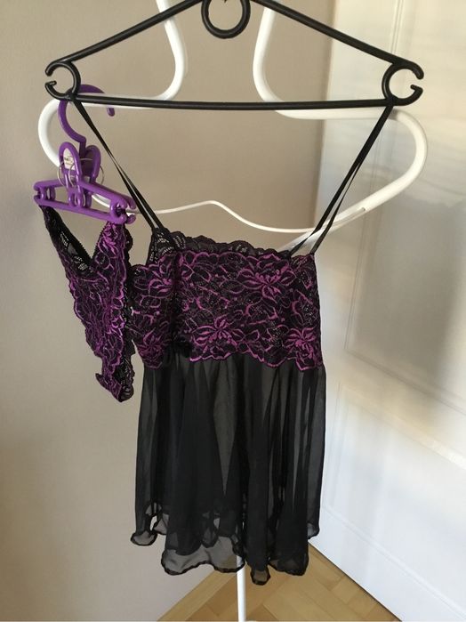 Komplet koszulka nocna i majtki