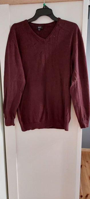 Sweter meski bordowy