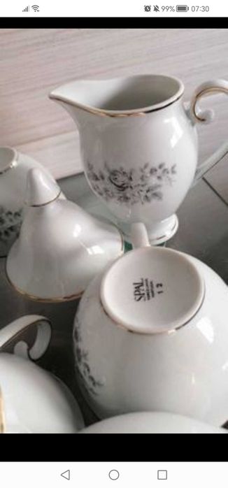 Conjunto antigo porcelana marca SPAL