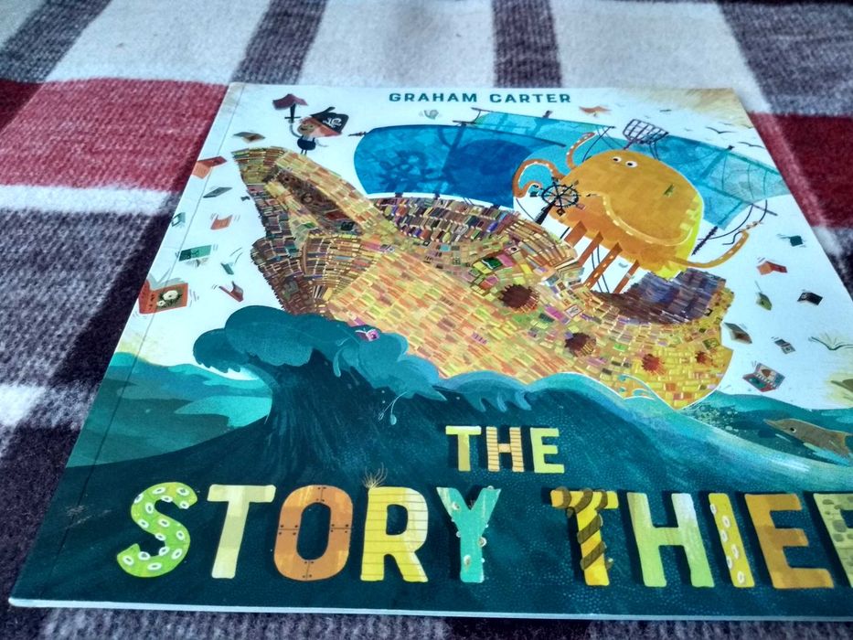 Książka po angielsku The Story Thief, Graham Carter