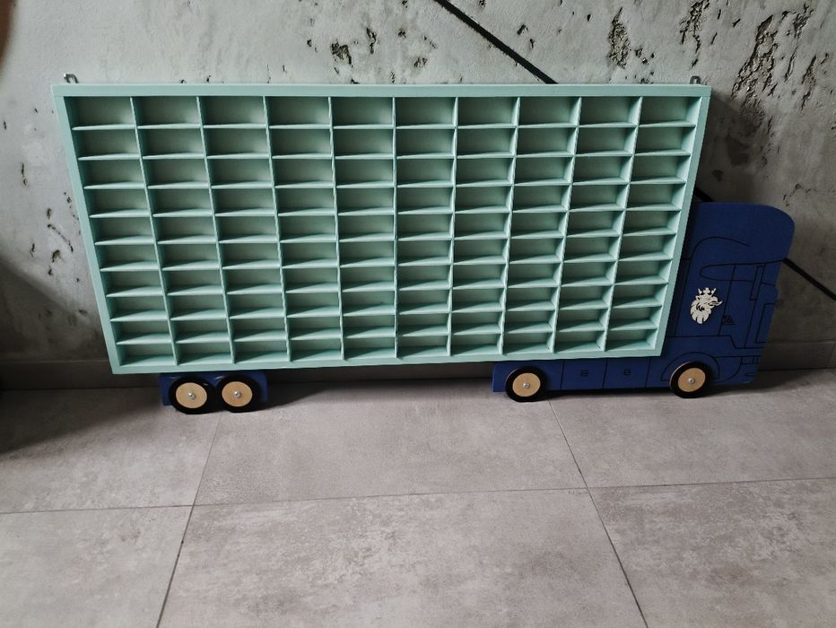 Regał dziecięcy CIĘŻARÓWKA – organizer na zabawki,resoraki