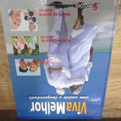 vendo livro viva saúde com saúde e longevidade