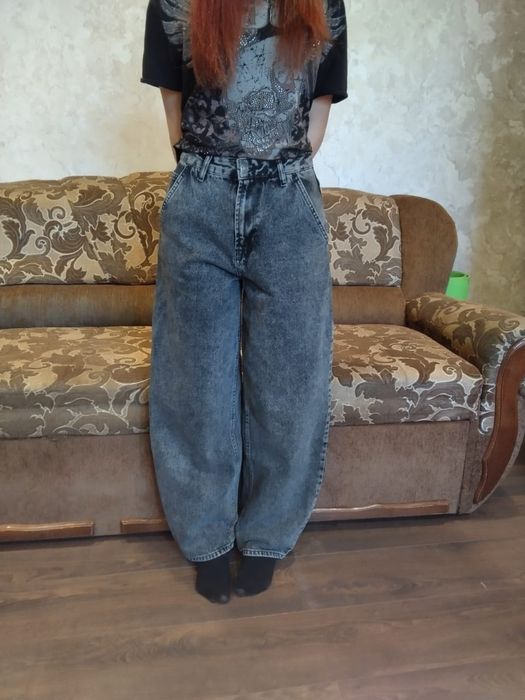 Джинси широкі baggy для дівчини