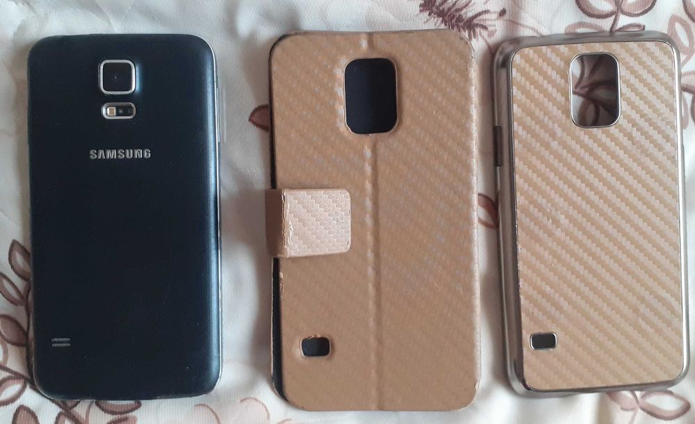 Смартфон Samsung Galaxy S5 Neo (2/16 ГБ, Android 6.0) + чехол 2 в 1